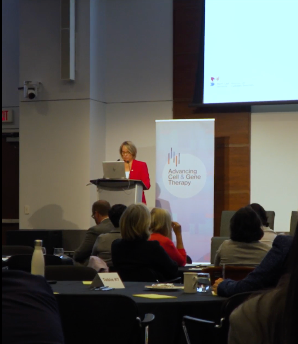 Speaker at the Toronto Advancing Cell and Gene Therapy Event
